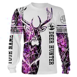 country girl deer hunting pink deer tattoo custom name 3d all over print hoodie, long sleeves, tank top, leggings &8211