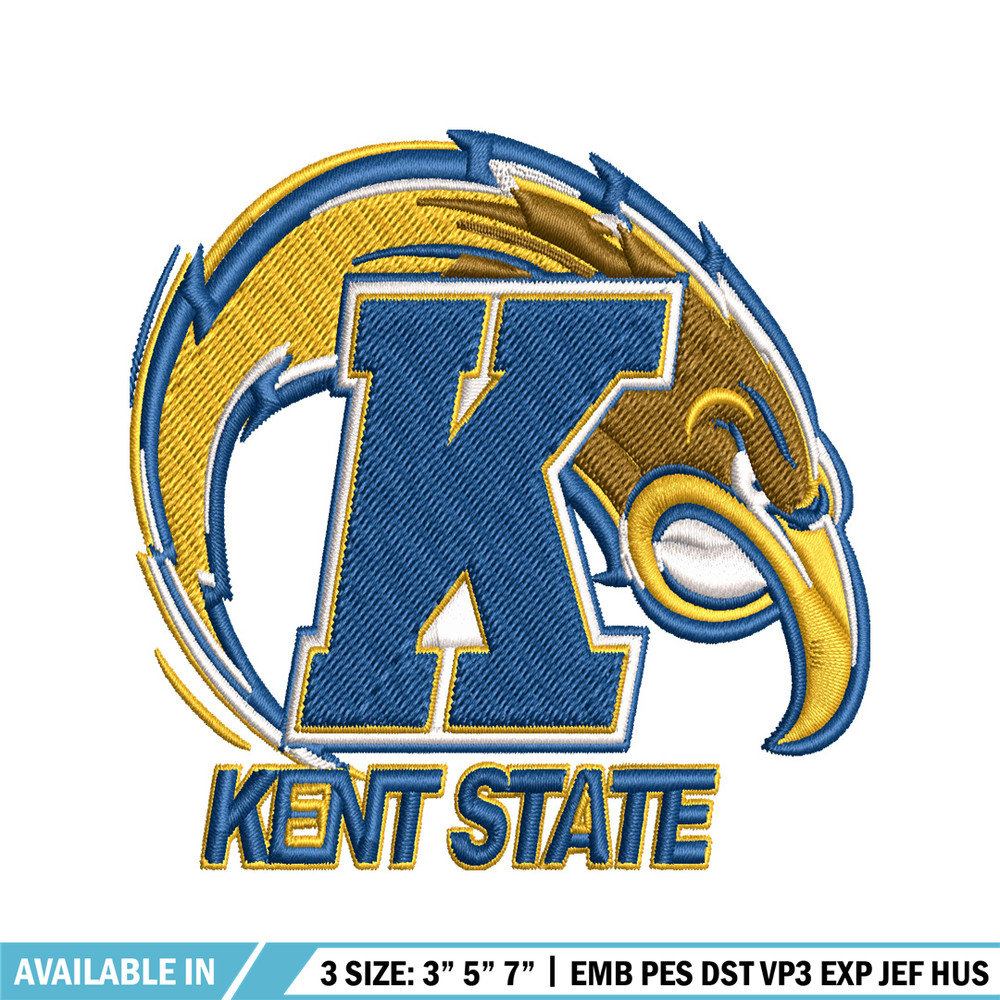 Kent State Golden Flashes embroidery design, Kent State Golden Flashes embroidery, Sport embroidery, NCAA embroidery..jpg