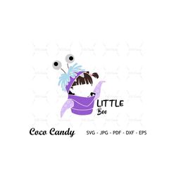 little boo svg | sully svg | mike quote svg | monster inc svg | funny quote svg | cut files for cricut | sihouette cut f