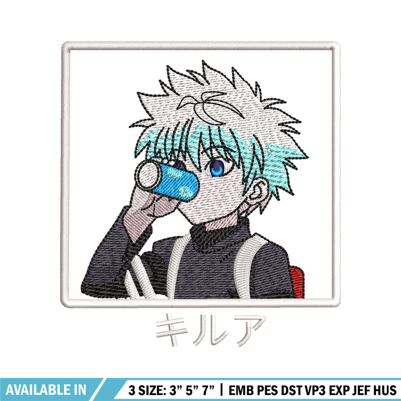 Killua box embroidery design, Hxh embroidery, Embroidery file, Embroidery shirt, Emb design, Digital download.jpg