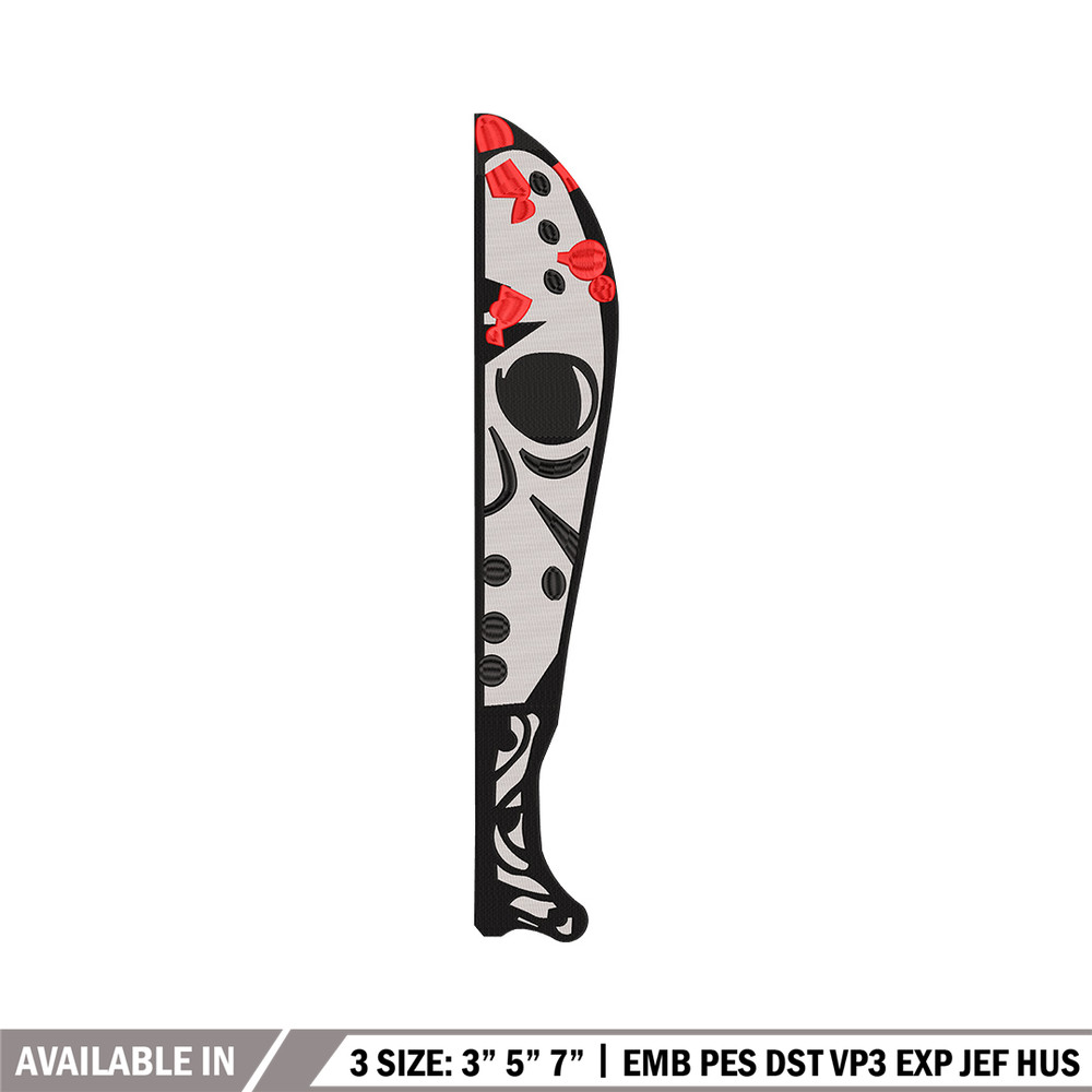 Knife horror embroidery design, Horror embroidery, Embroidery file,Embroidery shirt, Emb design, Digital download.jpg
