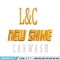 L&C New shine embroidery design, L&C New shine embroidery, logo design, embroidery file, logo shirt, Digital download..jpg