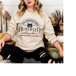 halloweentown est 1998 sweatshirt halloween town crewneck retro halloween sweater halloweentown university hoodie hallow