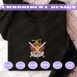 Anime Inspired Embroidery Designs, Robot Embroidery Design, Machine Embroidery Design file, Pes, Dst, Jef, Vp3, Hus, Instant Download.