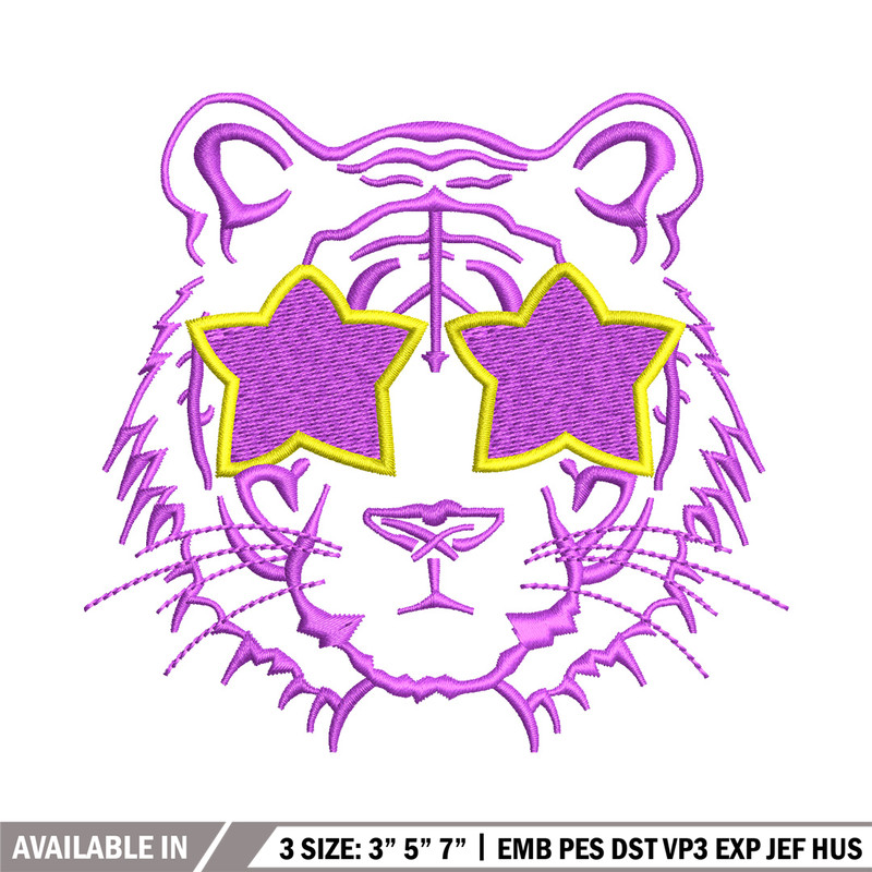 Lion face star embroidery design, Lion embroidery, Embroidery file, Embroidery shirt, Emb design, Digital download.jpg