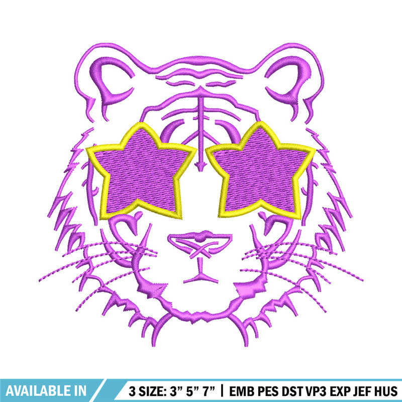Lion face star embroidery design, Lion embroidery, Embroidery file, Embroidery shirt, Emb design, Digital download.jpg