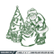 Santa gift embroidery design, Chrismas embroidery, Anime design, Embroidery file, Embroidery shirt, Digital download.jpg