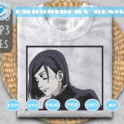Anime Inspired Embroidery Designs, Machine Embroidery Design file, Pes, Dst, Jef, Vp3, Hus, Instant Download.