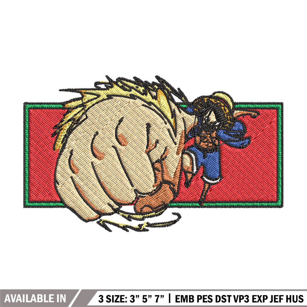 Luffy embroidery design, One piece embroidery, Anime design, Embroidery file, Embroidery shirt, Digital download (11).jpg