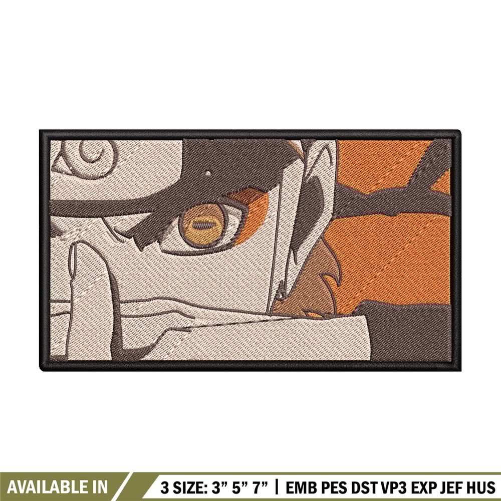 Naruto eyes embroidery design, Naruto embroidery, logo design, anime design, anime shirt, Digital download.jpg