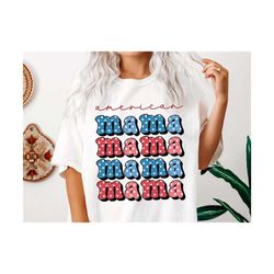 american mama svg, retro 4th of july svg, american vibes svg, fourth of july svg, patriotic svg, independence day svg, s
