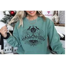 halloween pumpkin bats shirt, pumpkin bat sweatshirt, halloween sweater pumpkin shirt, pumpkin bat  comfort colors shirt