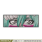 Nel tu eyes embroidery design, Bleach embroidery, Anime design, Embroidery shirt, Embroidery file, Digital download.jpg