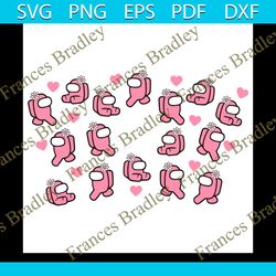 cute among us full wrap starbucks svg, trending svg, starbucks among us, among us starbucks, among us full wrap, starbuc