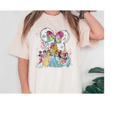 enchanting disney castle princess castle t-shirt - magical disney vacation tee, watercolor design for girls trip! ideal