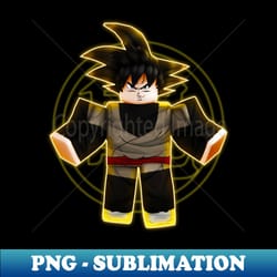 roblox goku - aesthetic sublimation digital file - perfect for sublimation mastery