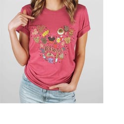 best day ever with disney snacks tee: adorable doodles for food lovers, ideal for family matching on disney trips