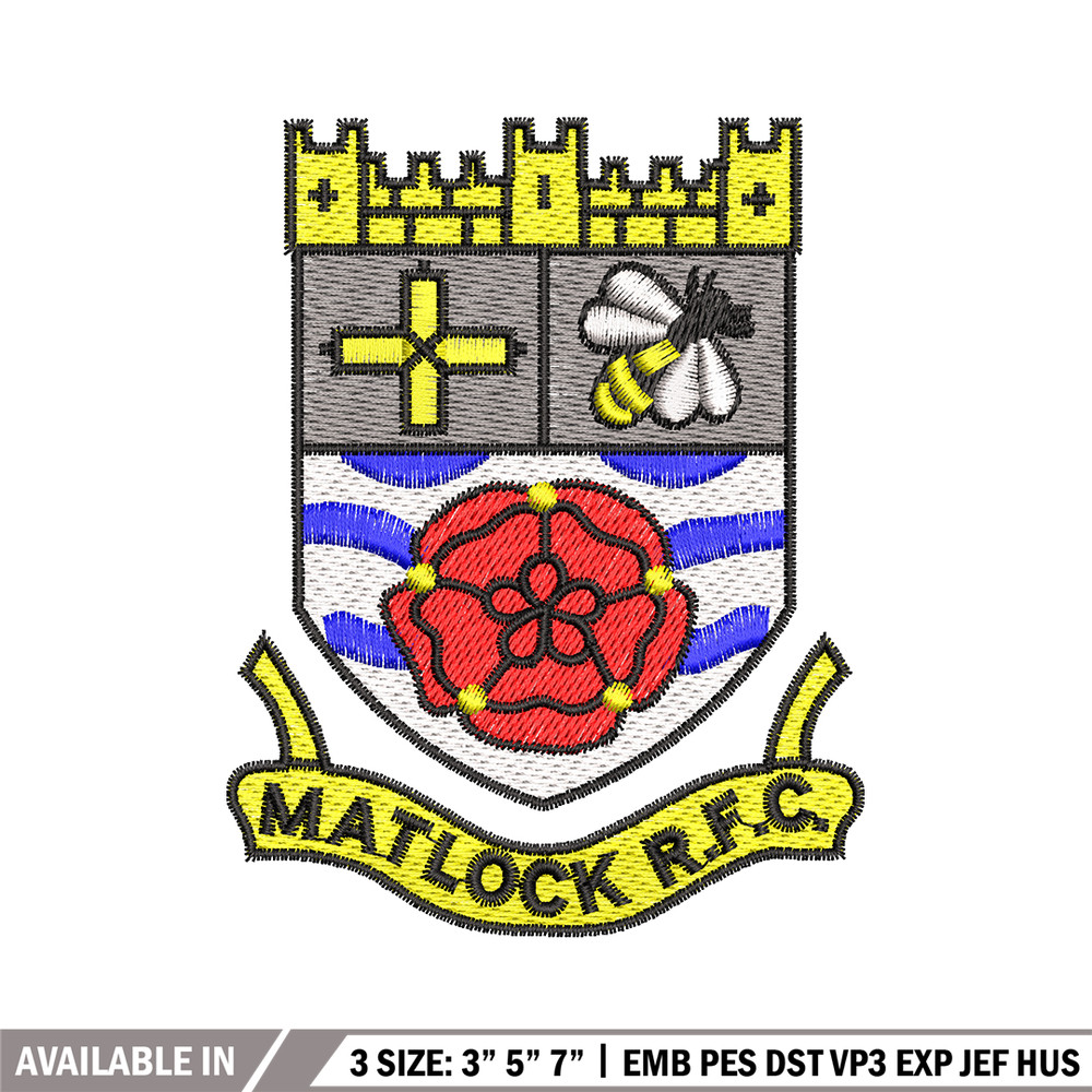 Matlock Rugby Club embroidery design, Matlock Rugby Club embroidery, logo design, Embroidery file, Instant download..jpg