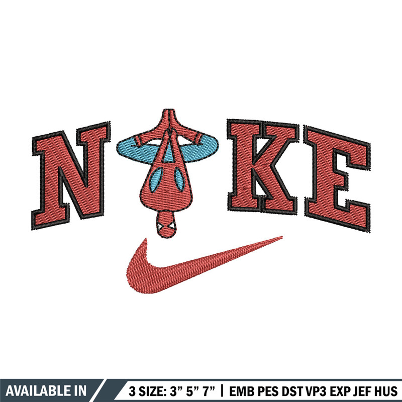 Spiderman nike embroidery design, Spiderman embroidery, Nike design, Embroidery shirt, Embroidery file, Digital download.jpg