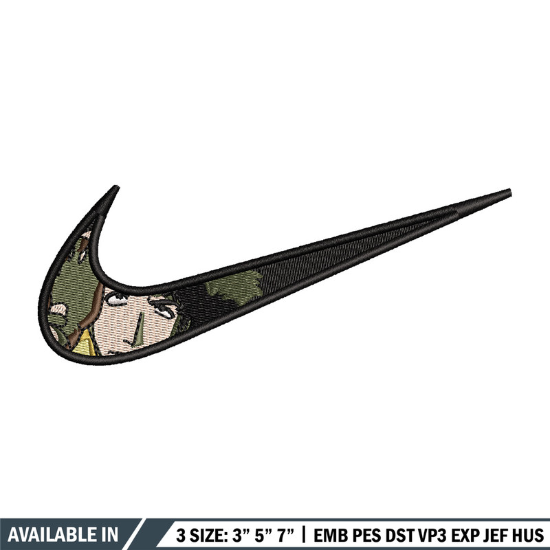 Spike nike embroidery design, Cowboy bebop embroidery, Nike design, Embroidery shirt, Embroidery file, Digital download.jpg