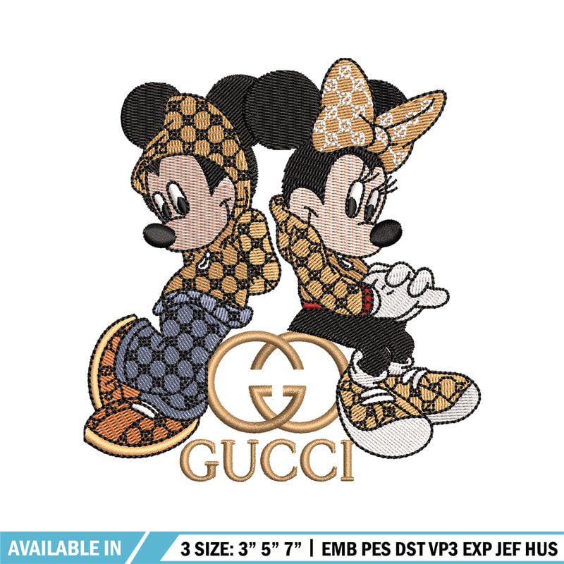 Mickey couple gucci embroidery design,Mickey embroidery, Embroidery file, Embroidery shirt, Emb design, Digital download.jpg
