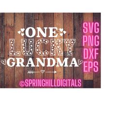 lucky grandma | st patricks day svg | st pattys day svg | beer shirt svg | lucky cut file | irish svg | irish quote | fo