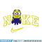 Minion x nike embroidery design, Minion embroidery, Embroidery file, Embroidery shirt, Nike design, Digital download.jpg