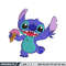 Stitch with Ice Cream embroidery design, cartoon embroidery, logo design, embroidery file, logo shirt, Digital download.jpg