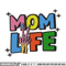 Mom life embroidery design, Logo embroidery, Embroidery file, Embroidery shirt, Emb design, Digital download.jpg