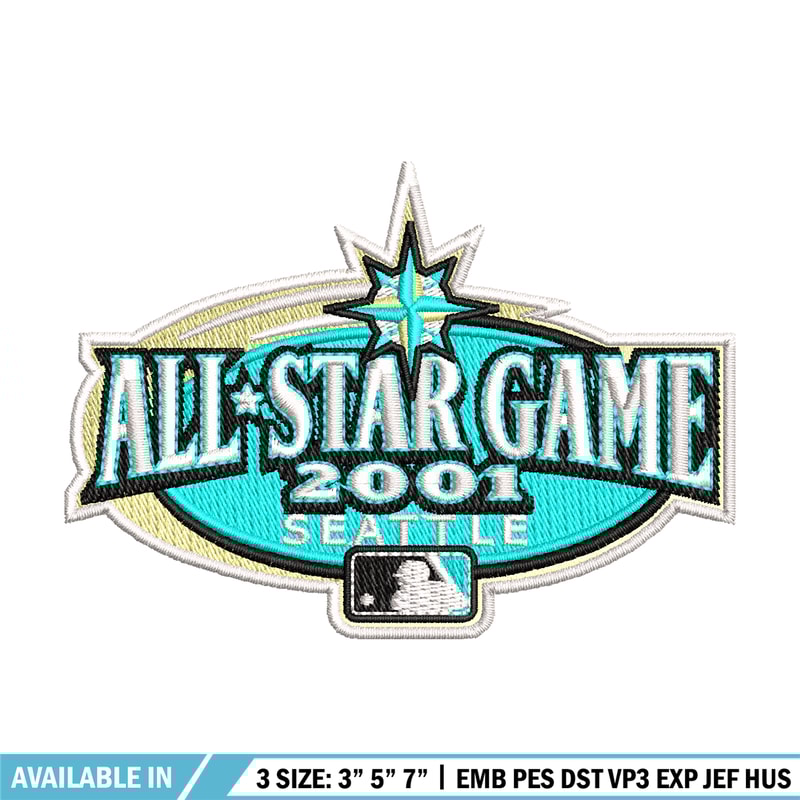 MLB All-Star Game Primary Logo embroidery design, logo embroidery, logo shirt, Embroidery file, Instant download..jpg
