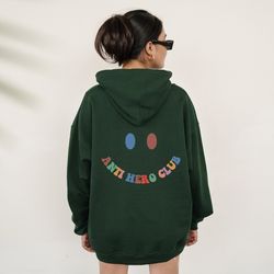 anti hero club hoodie, swiftie merch, music lover hoodie, music concert sweat, swiftie tour hoodie, anti hero hoodie, mu