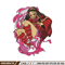 Nezuko power embroidery design, Kimetsu no Yaiba embroidery, embroidery file, anime design, Digital download.jpg