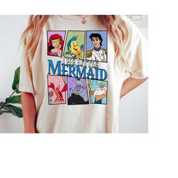 vintage little mermaid ariel shirt, retro disney princess cinderella tee, ariel inspired graphic tee, retro disney shirt