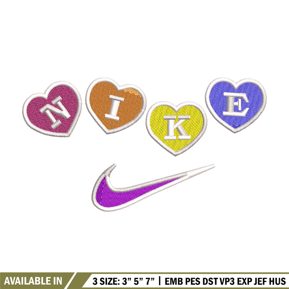 Nike heart Logo embroidery design, Nike heart embroidery, Nike design, Embroidery shirt, logo shirt, Instant download..jpg