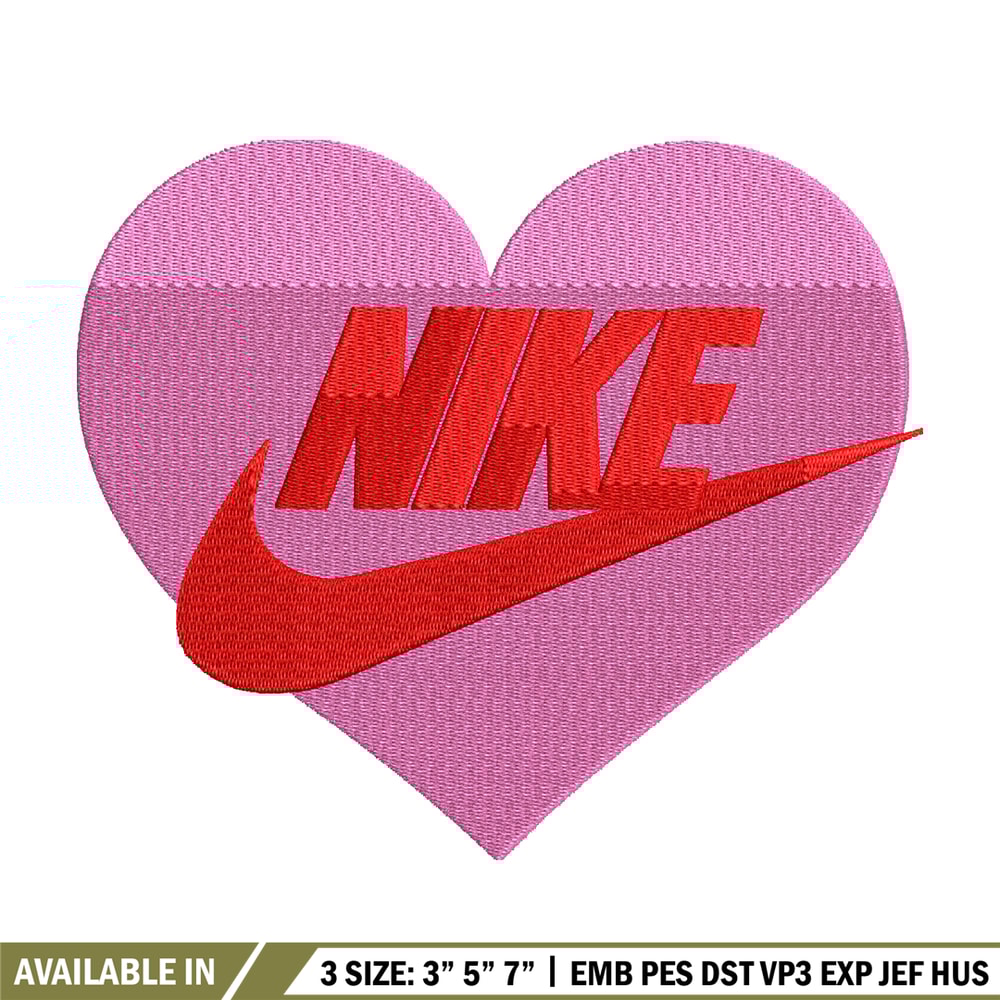 Nike heart Logo embroidery design, Nike heart embroidery, Nike design, logo shirt, Embroidery shirt, Digital download..jpg