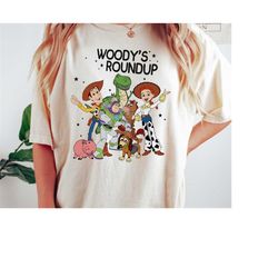disney world vacation, retro disney trip tee: vintage toy story movie characters shirt, disneyland park souvenir t-shirt