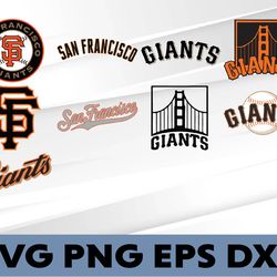 san francisco giants logo, bundle logo, svg, png, eps, dxf