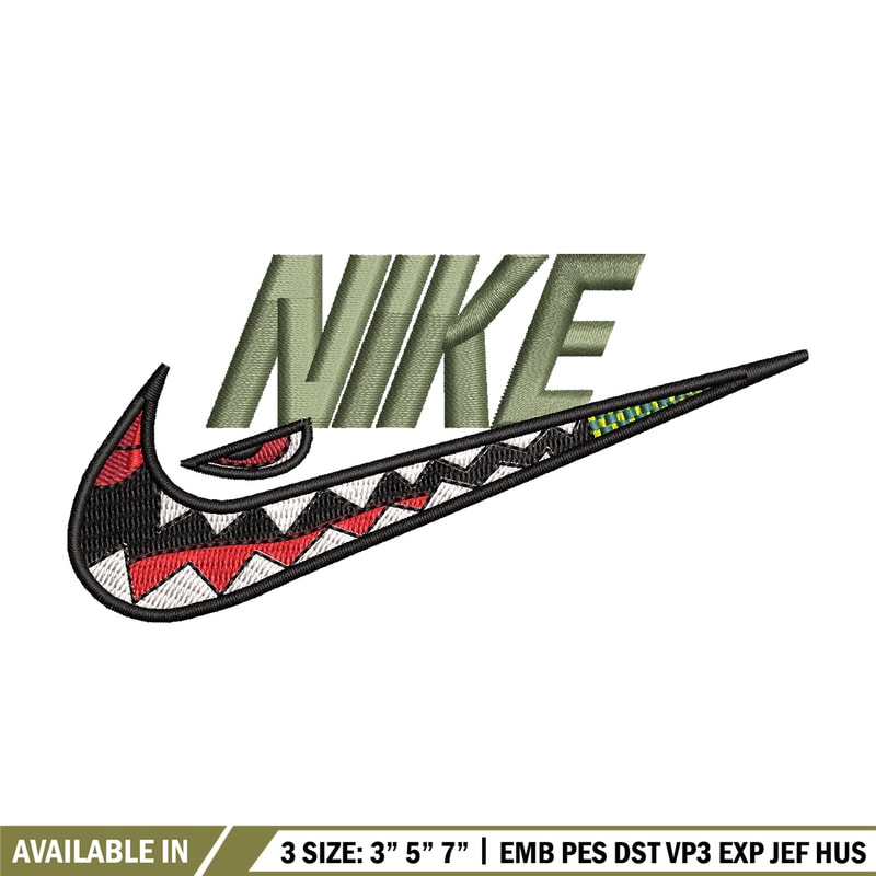 Nike logo car embroidery design, Logo car embroidery, Nike design, Embroidery shirt, Embroidery file,Digital download.jpg