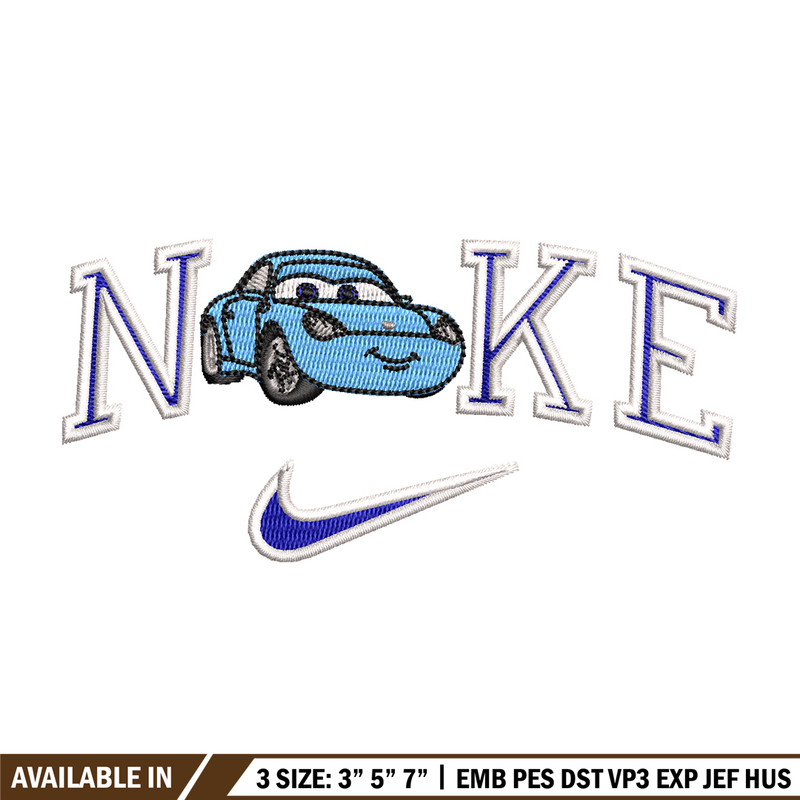 Nike blue mcqueen embroidery design, Mcqueen embroidery, Nike design, Embroidery shirt, Embroidery file,Digital download.jpg