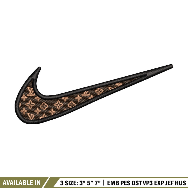 Nike lv logo embroidery design, Lv embroidery, Nike design, Embroidery shirt, Embroidery file, Digital download.jpg