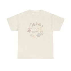 taylor swift mirrorball illustration t shirt you'll find me on my tallest tiptoes, standing in my highest heels