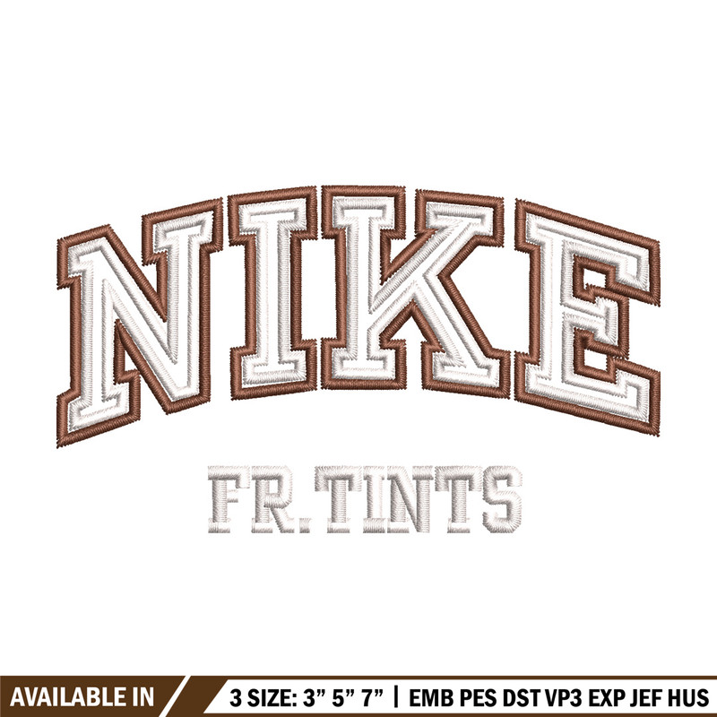 Nike fr tints embroidery design, Nike embroidery, Nike design, Embroidery shirt, Embroidery file,Digital download.jpg