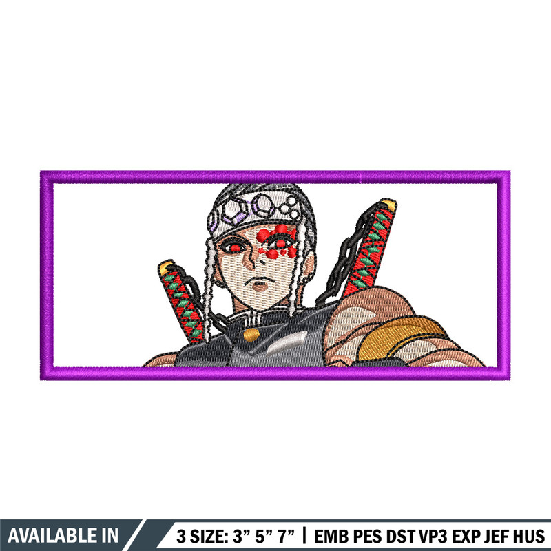 Tengen box embroidery design, Demon slayer embroidery, Anime design, Embroidery shirt, Embroidery file, Digital download.jpg