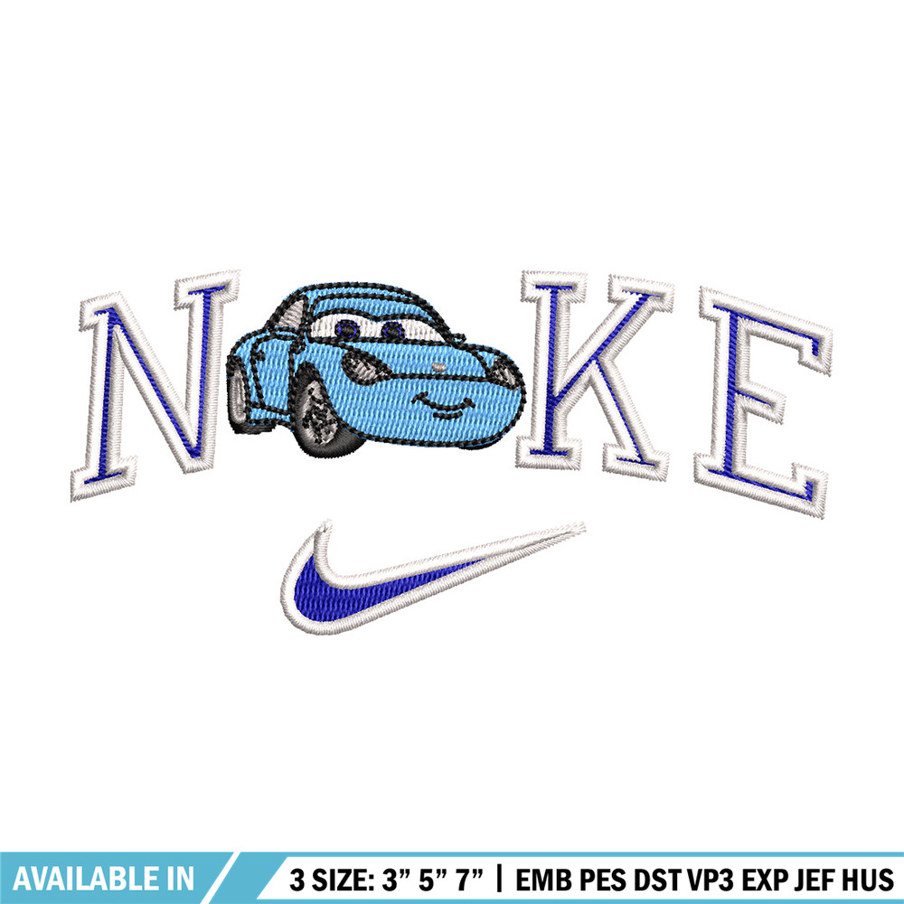 Nike blue mcqueen embroidery design, Mcqueen embroidery, Nike design, Embroidery shirt, Embroidery file,Digital download.jpg