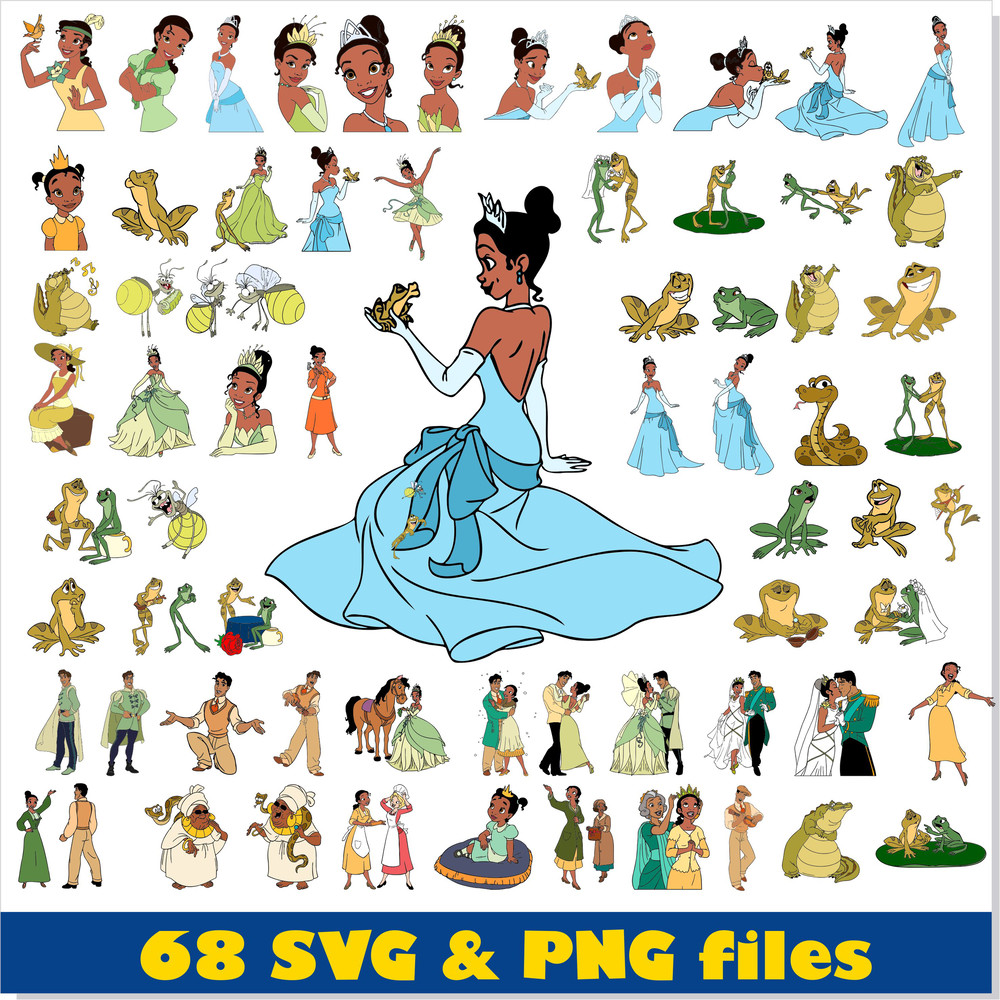 Tiana Princess Disney svg png 1.jpg