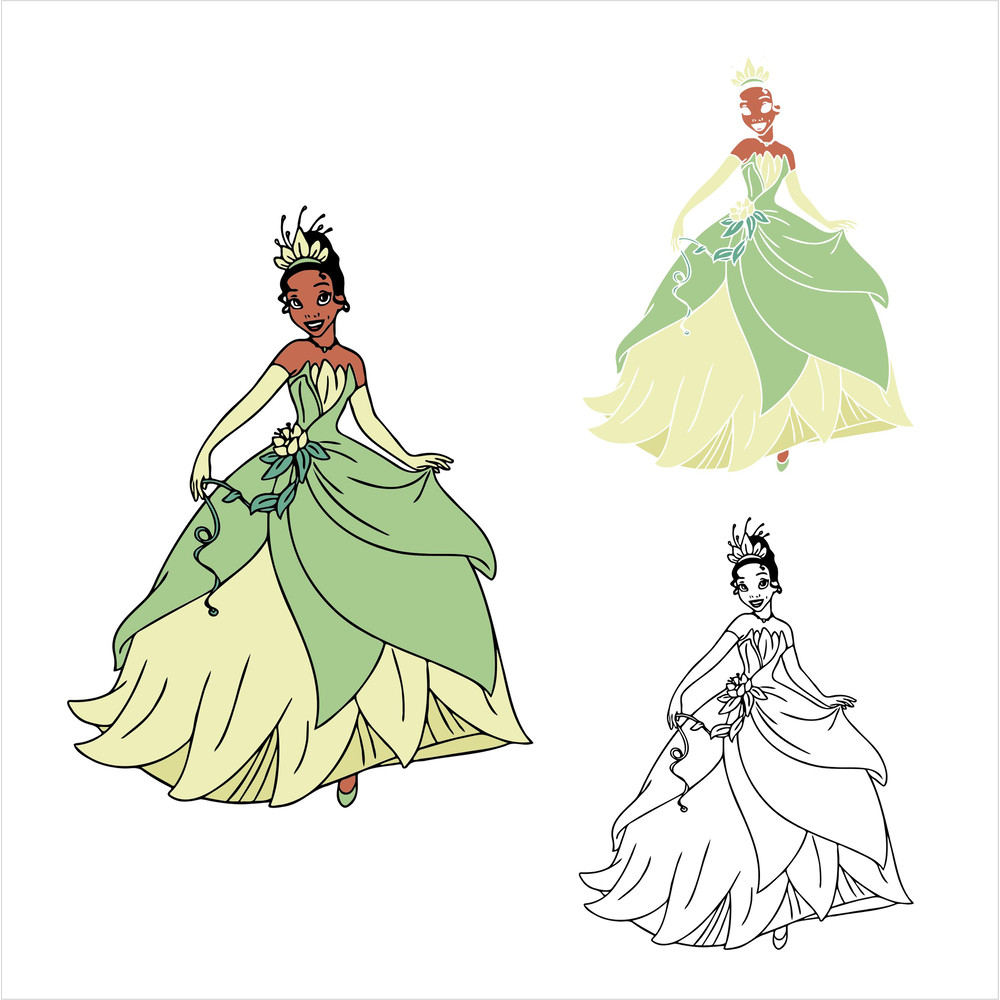 Tiana Princess Disney svg png 2.jpg