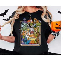 classic horror movie retro tee - vintage scooby doo halloween shirt, film-inspired scooby doo movie apparel, halloween o