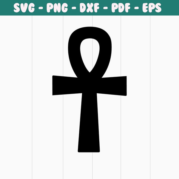 Ankh Path Svg Egyptian Ankh Symbol Svg. Vector Cut file for Cricut, Silhou | Inspire ...