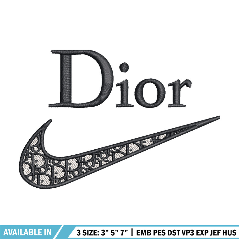 Nike dior embroidery design, Dior embroidery, Emb design, Embroidery shirt, Embroidery file, Digital download.jpg