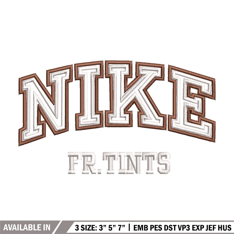 Nike fr tints embroidery design, Nike embroidery, Nike design, Embroidery shirt, Embroidery file,Digital download.jpg